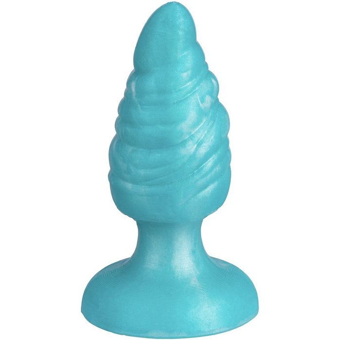 Бирюзовая анальная втулка SILEXD Fantasy Melty - 9,2 см - SILEXD