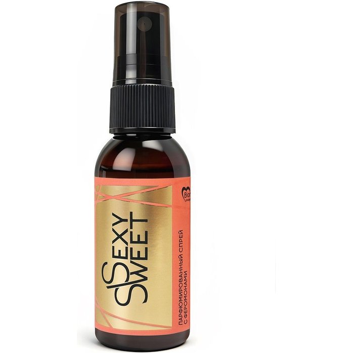 Парфюмированный спрей с феромонами и сладко-цветочным ароматом - 50 мл - Серия Sexy Sweet