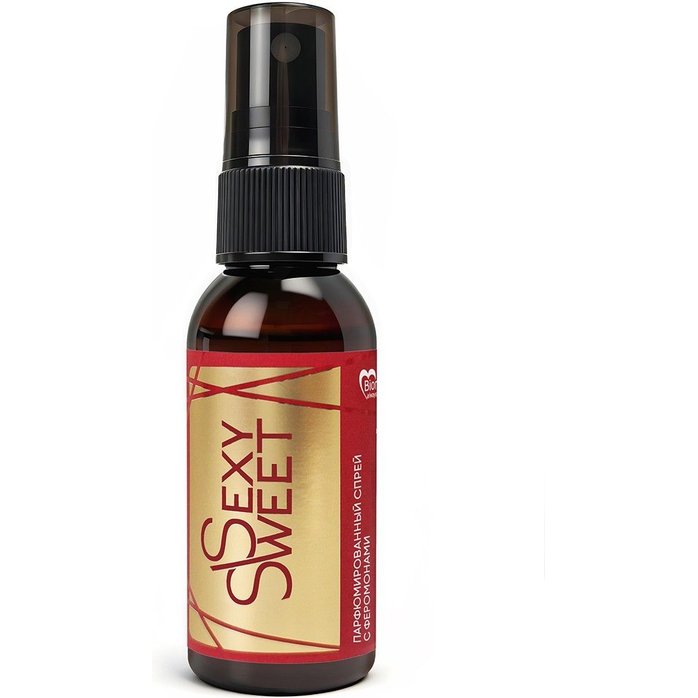 Парфюмированный спрей с феромонами и восточно-амбровым ароматом - 50 мл - Серия Sexy Sweet