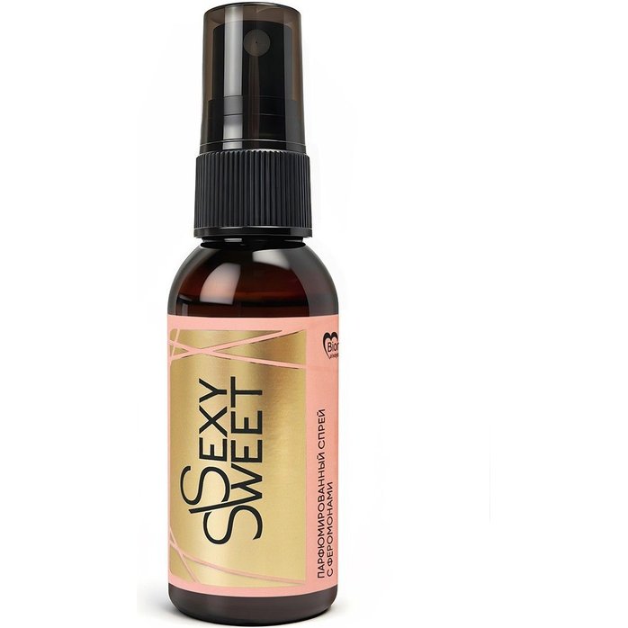 Парфюмированный спрей с феромонами и цветочно-пудровым ароматом - 50 мл - Серия Sexy Sweet