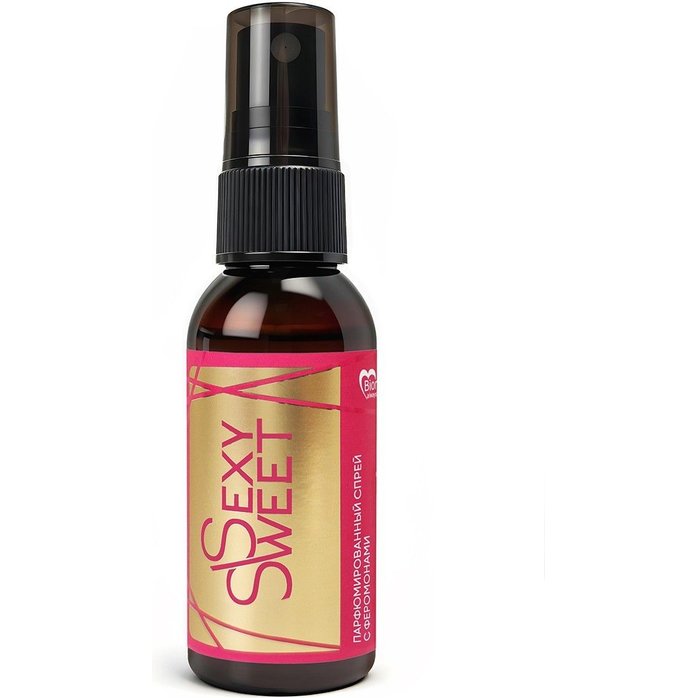 Парфюмированный спрей с феромонами и ярко-цветочным ароматом - 50 мл - Серия Sexy Sweet