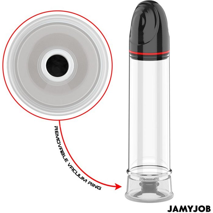 Прозрачная автоматическая помпа с функцией всасывания. Фотография 2.