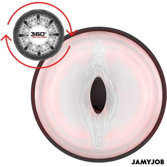 Мастурбатор с 10 режимами вращения и возвратно-поступательными движениями. Фотография 6.