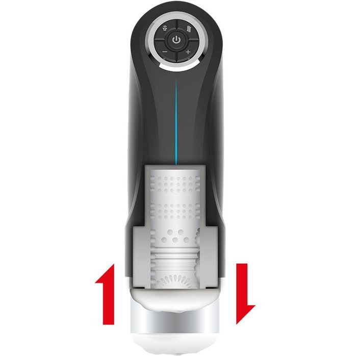 Мастурбатор с функцией возвратно-поступательных движений. Фотография 2.