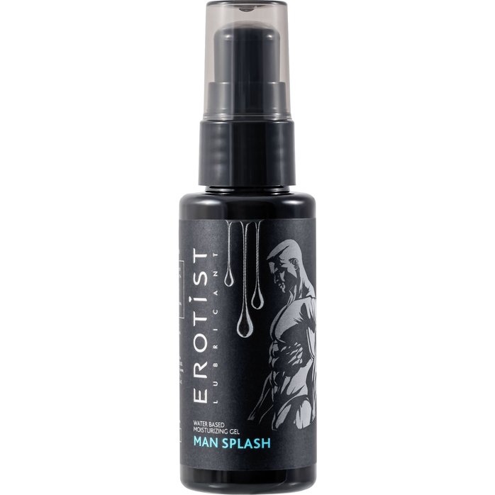 Увлажняющий гель-лубрикант на водной основе Man Splash - 50 мл. Фотография 2.