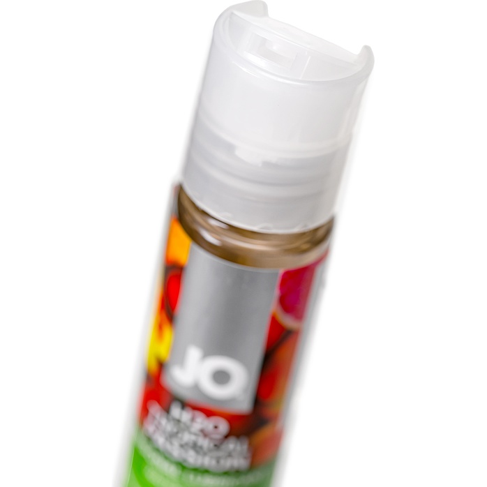 Лубрикант на водной основе с ароматом тропических фруктов JO Flavored Tropical Passion - 30 мл - JO H2O Flavors. Фотография 5.