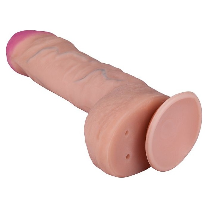 Фаллоимитатор HUMAN FORM с пышной мошонкой - 21 см - HUMAN FORM. Фотография 6.