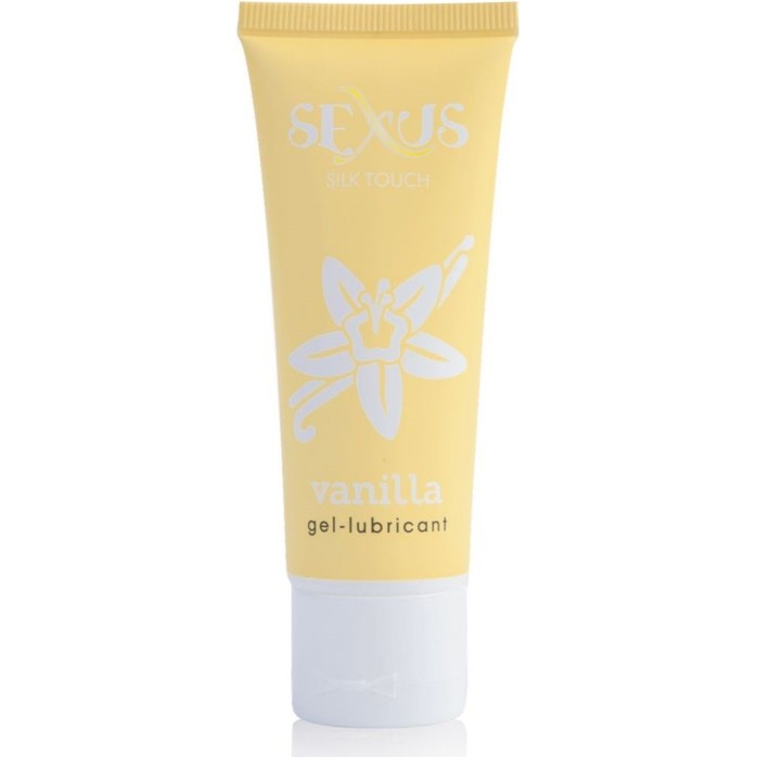 Гель-лубрикант на водной основе с ароматом ванили Silk Touch Vanilla - 50 мл - Sexus Lubricant