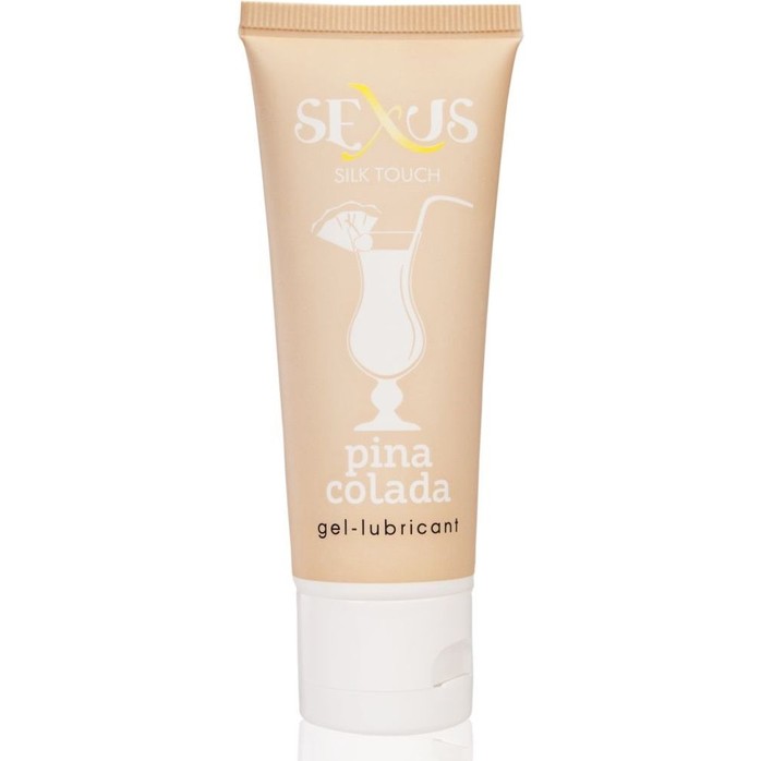 Гель-лубрикант на водной основе с ароматом Пина Колада Silk Touch Pina Colada - 50 мл - Sexus Lubricant