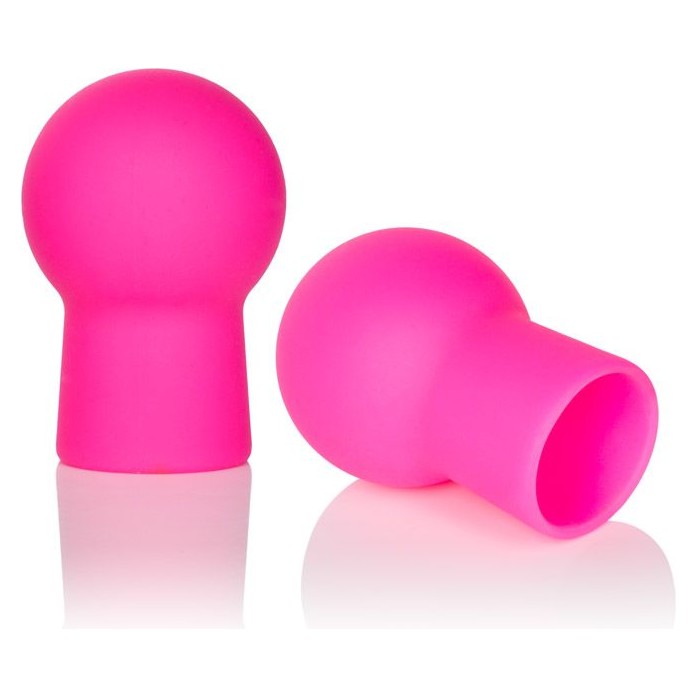 Розовые насадки-присоски на соски Silicone Advanced Nipple Suckers - Nipple Play
