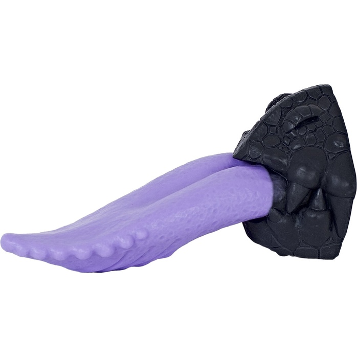 Фиолетовый стимулятор Язык дракона - 20,5 см