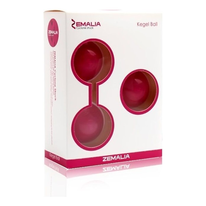 Красные вагинальные шарики Z Beads-Ruby в силиконовых корпусах - Zemalia. Фотография 6.