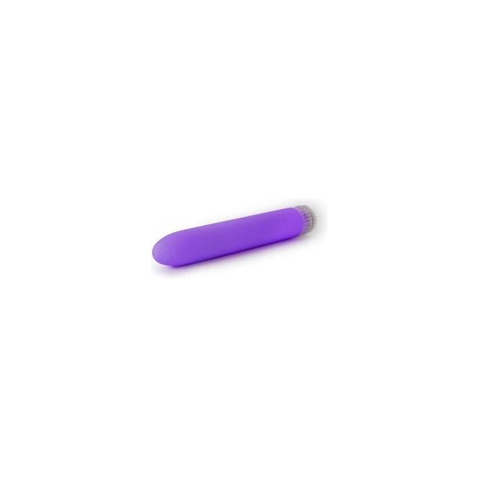 Фиолетовый классический вибромассажер Climax Smooth - 15,2 см - Climax. Фотография 3.