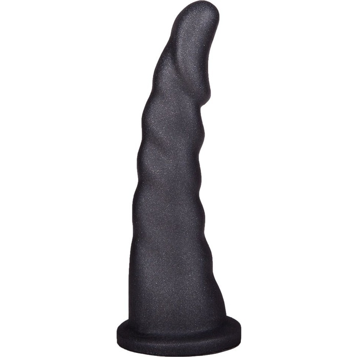 Женский страпон с чёрной насадкой и вагинальной пробкой - 18,5 и 10,5 см - Для двоих + HARNESS WOMAN STRAP. Фотография 4.