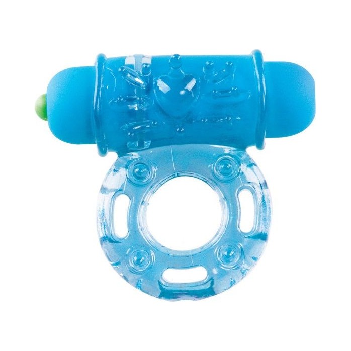 Эрекционное виброкольцо Vibrating Bullet Ring - Shots Toys