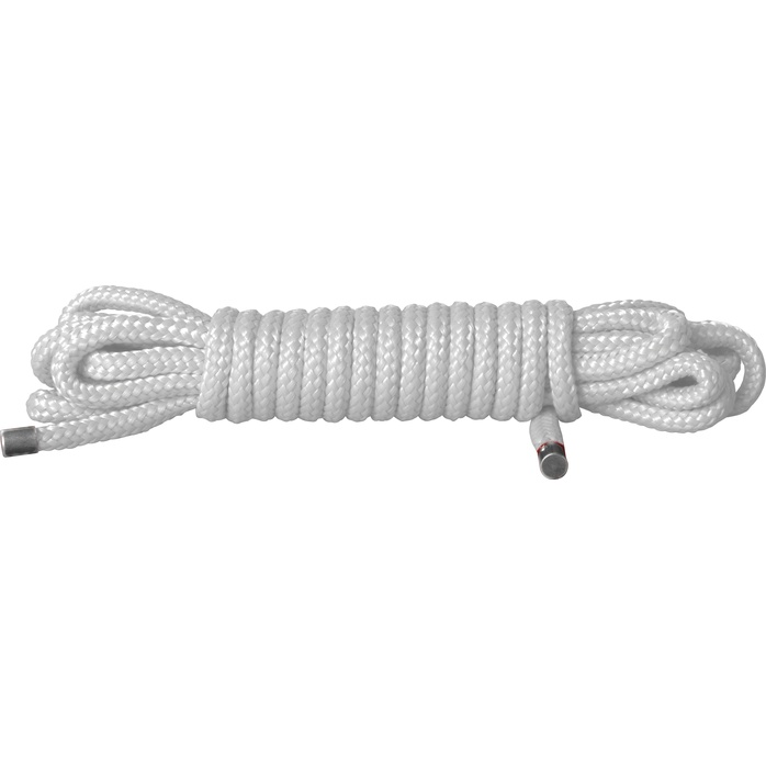 Белая веревка для бандажа Japanese rope - 10 м - Ouch!