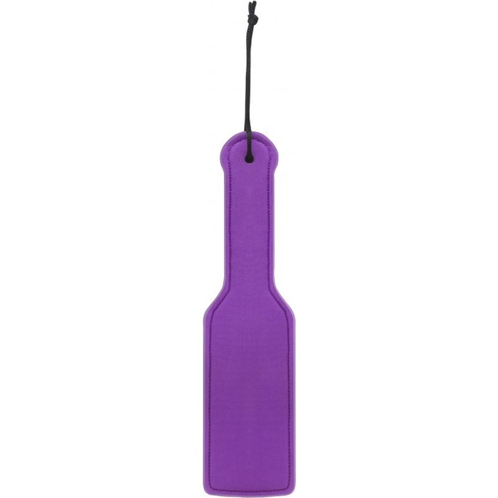 Чёрно-фиолетовый двусторонний пэддл Reversible Paddle - 32 см - Ouch!. Фотография 3.