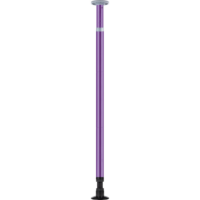 Фиолетовый регулируемый шест для танцев - Shots Toys