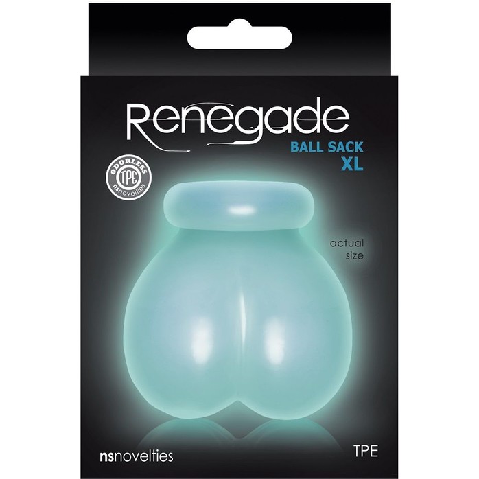 Мешочек для охлаждения или разогрева мошонки Ball Sack XL Glow - Renegade. Фотография 2.