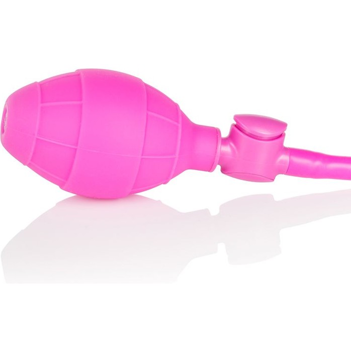 Розовый анальный расширитель на присоске Booty Pumper Medium - 11,5 см - Booty Call. Фотография 6.