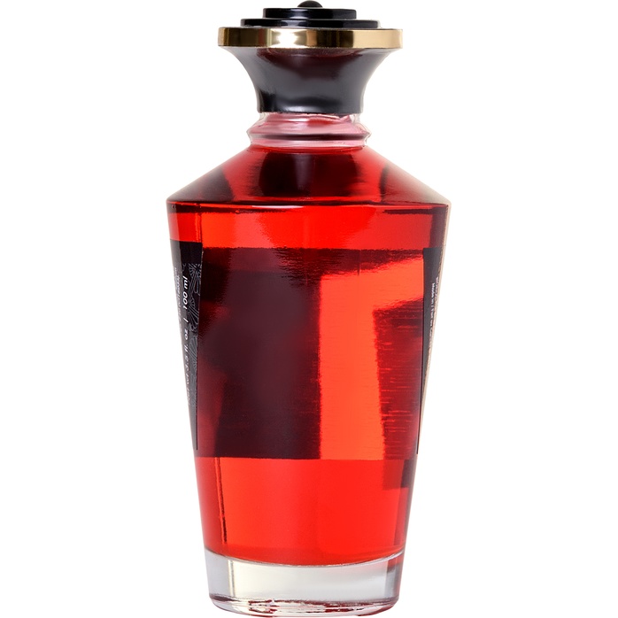 Массажное интимное масло с ароматом вишни - 100 мл. Фотография 4.