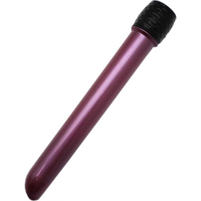 Фиолетовый тонкий вибратор Boy Friend - 14,5 см. Фотография 2.