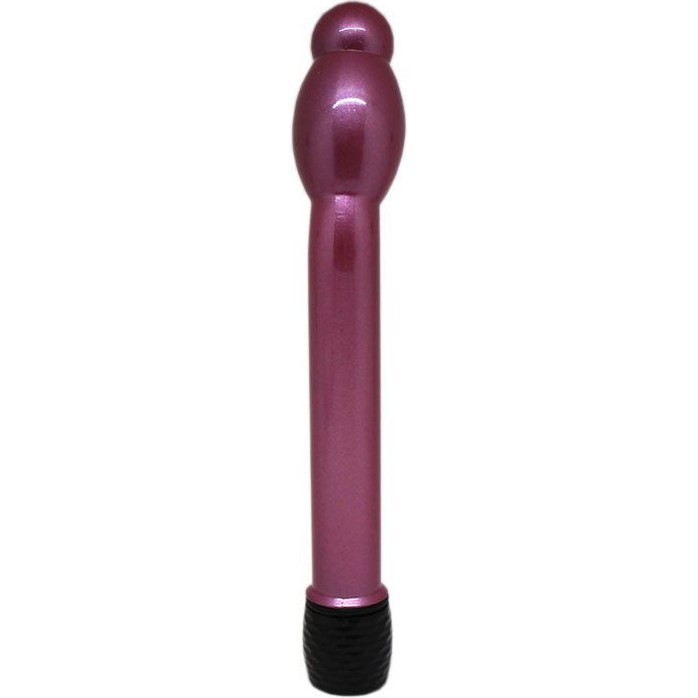 Фиолетовый вибратор Boy Friend с утолщением на кончике - 16 см. Фотография 3.