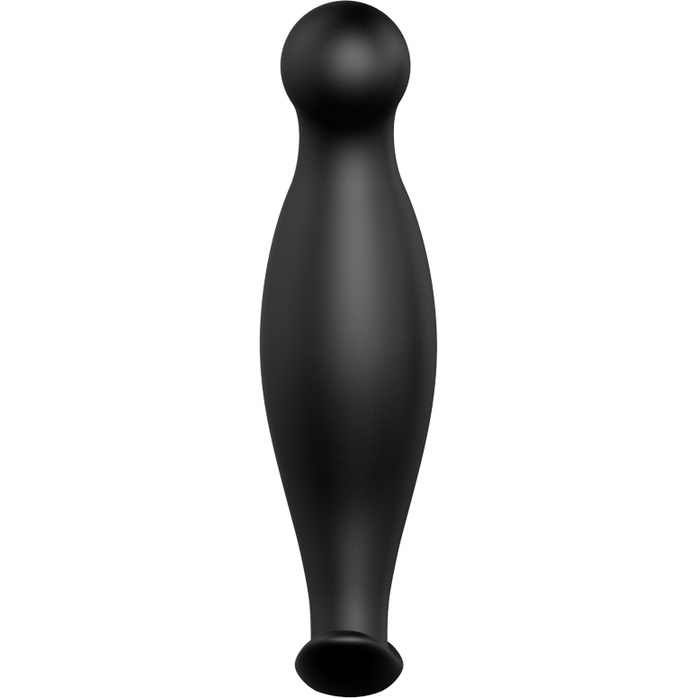 Чёрный анальный стимулятор с шаровидным кончиком - 11,7 см - Pretty Love. Фотография 2.
