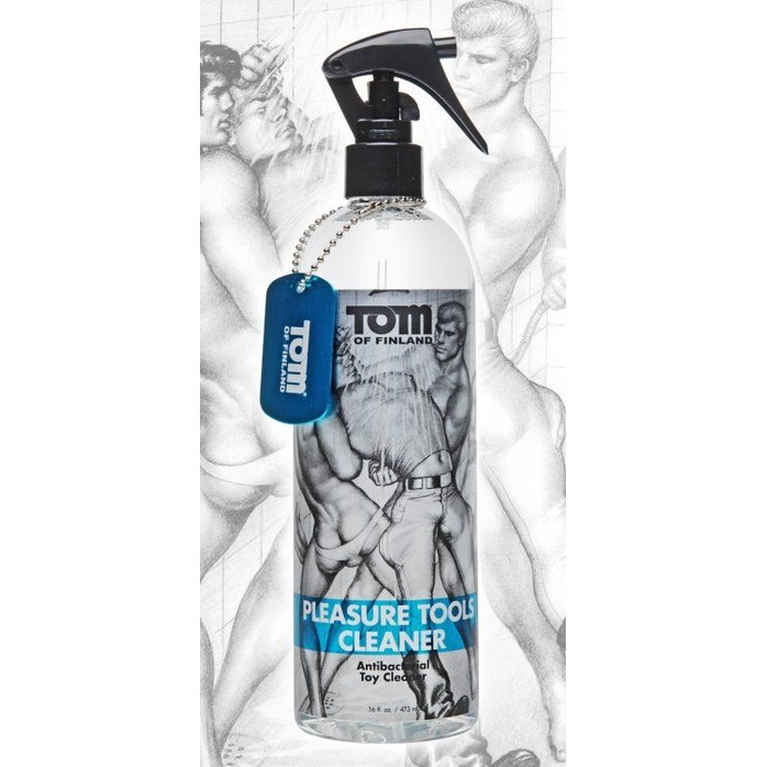 Антибактериальный спрей Tom of Finland Pleasure Tools Cleaner - 473 мл - Tom of Finland