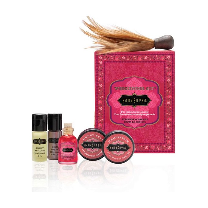 Подарочный набор KamaSutra Weekender Kit Strawberry