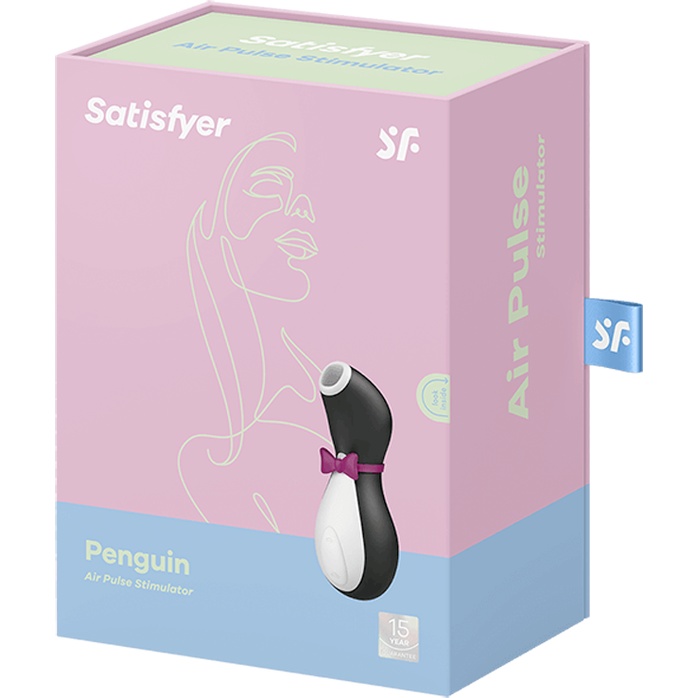 Вакуум-волновой бесконтактный стимулятор клитора Satisfyer Penguin. Фотография 3.