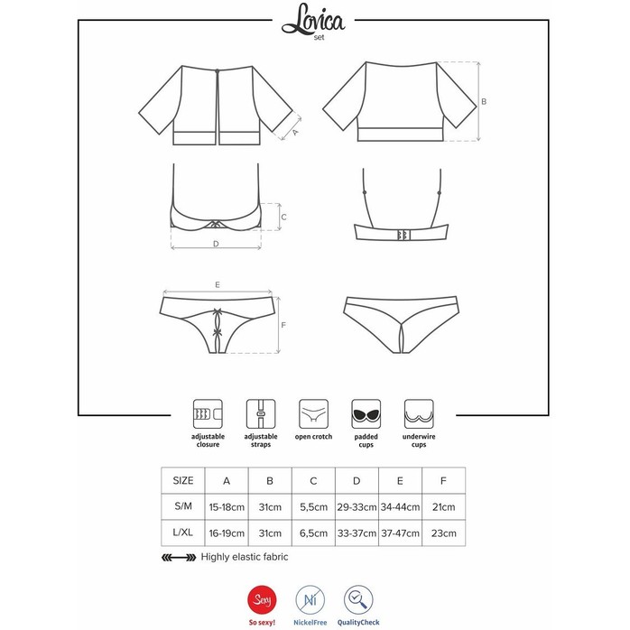 Оригинальный комплект Lovica из 3 предметов - Spicy. Фотография 11.