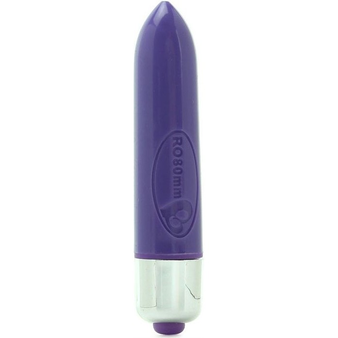 Фиолетовая вибропулька RO-80MM - 7,9 см