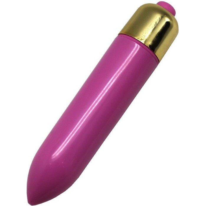 Розовая вибропулька RO-80mm - 7,9 см. Фотография 2.