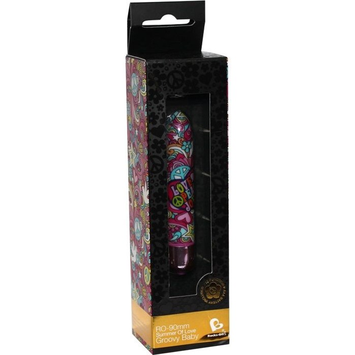 Вибропулька Groovy Baby из серии Summer Of Love - 9 см. Фотография 3.