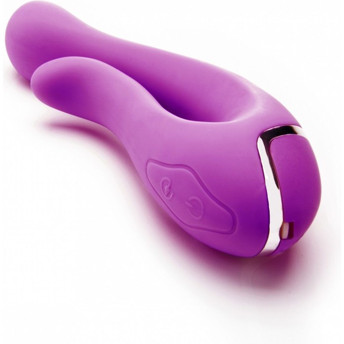 Фиолетовый вибратор The Pulsar - 16,2 см - Shots Toys. Фотография 2.