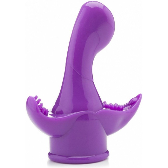 Фиолетовая насадка на массажер Ultra Twizzle Trigger - Shots Toys