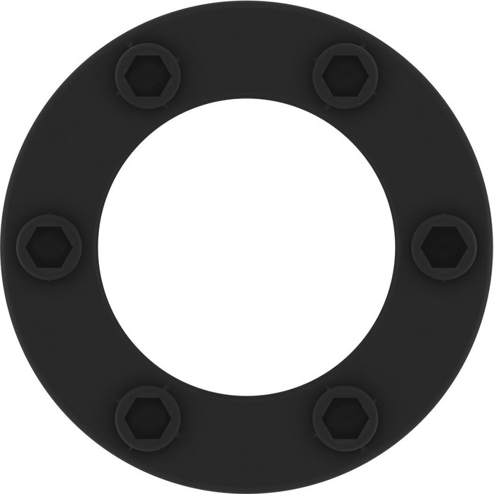 Чёрное эрекционное кольцо No.41 Cockring - Sono. Фотография 2.