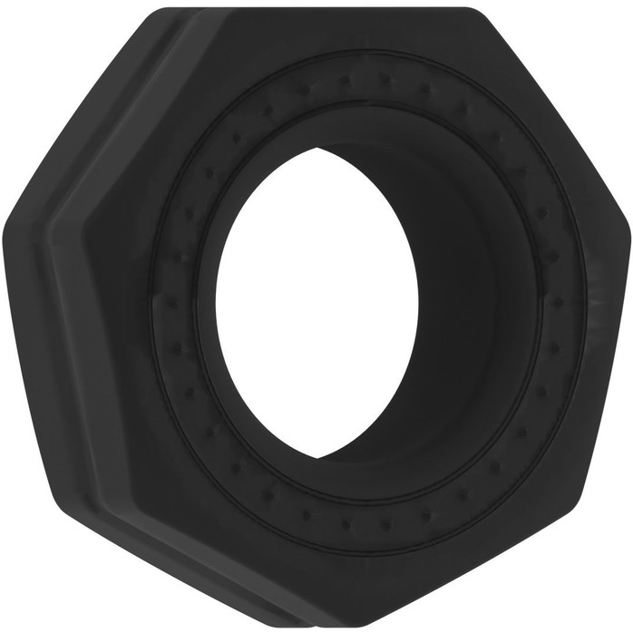 Чёрное эрекционное кольцо No.43 Cockring - Sono