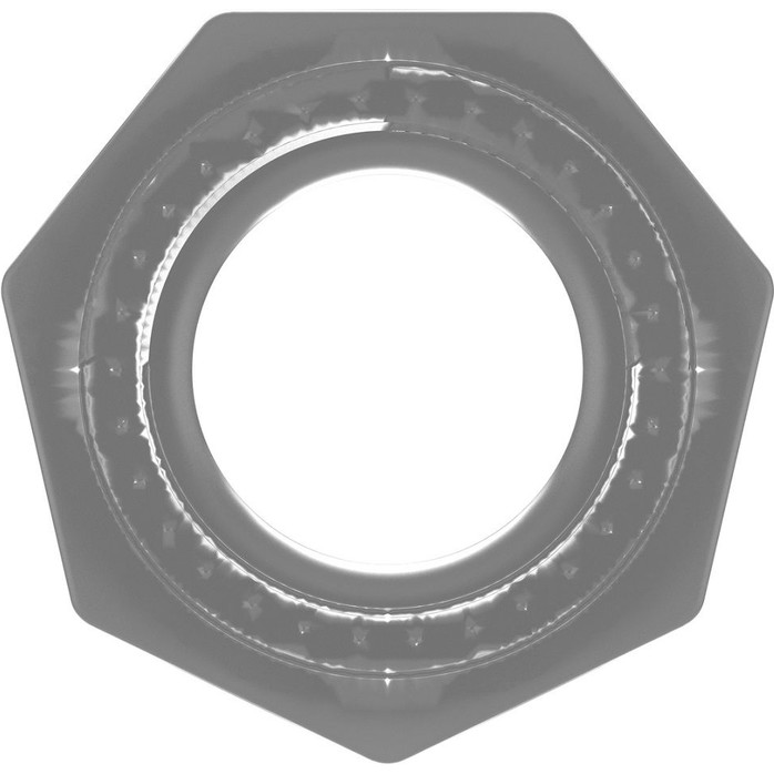 Прозрачное эрекционное кольцо No.43 Cockring - Sono. Фотография 2.