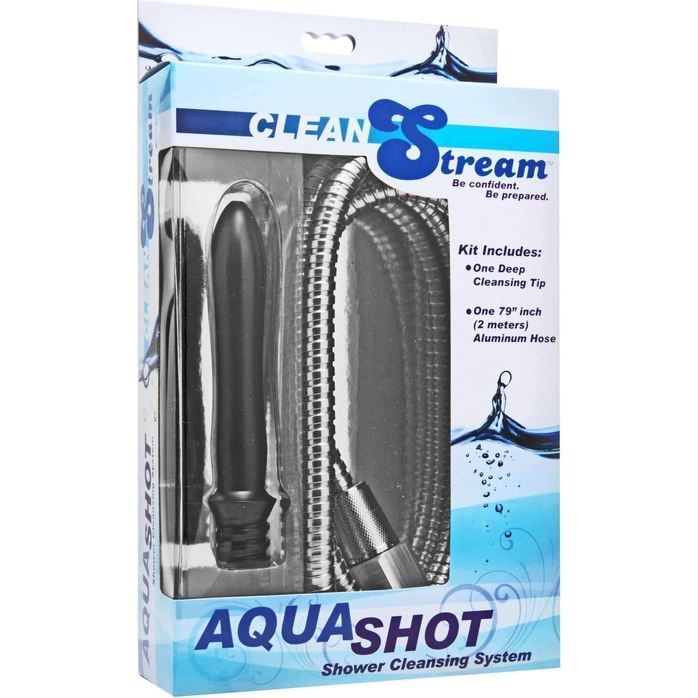 Набор для анального душа Aqua Shot Shower - CleanStream. Фотография 3.