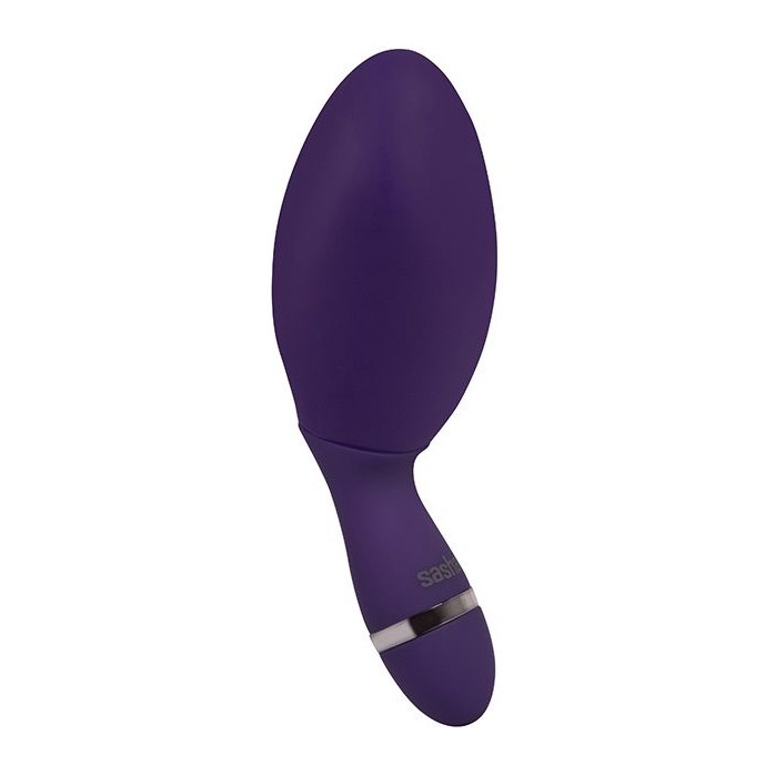 Фиолетовый яйцевидный вибратор SASHAY VIBRATOR EGG - 14 см - Sashay