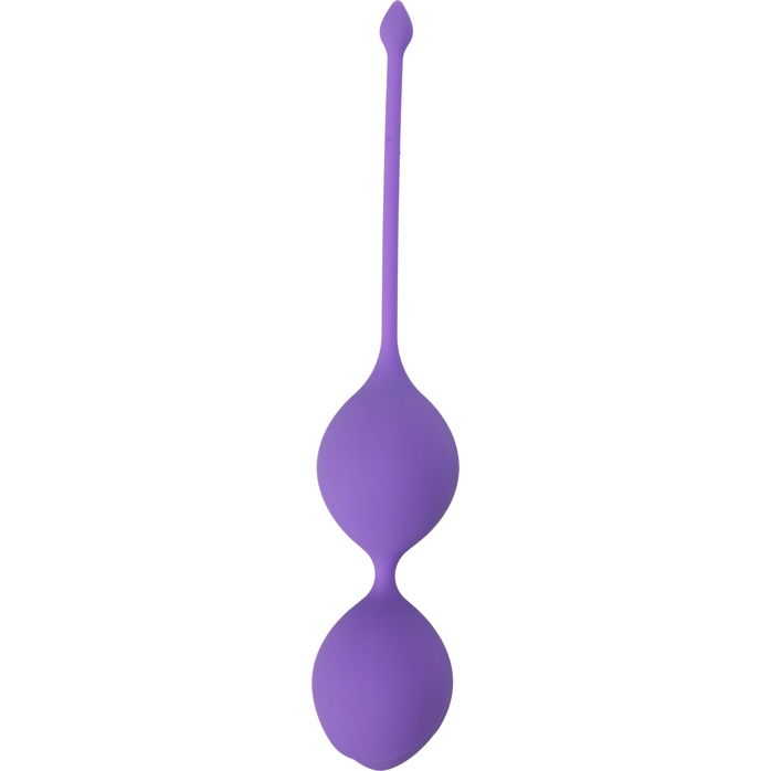 Фиолетовые вагинальные шарики SEE YOU IN BLOOM DUO BALLS 29MM - See You