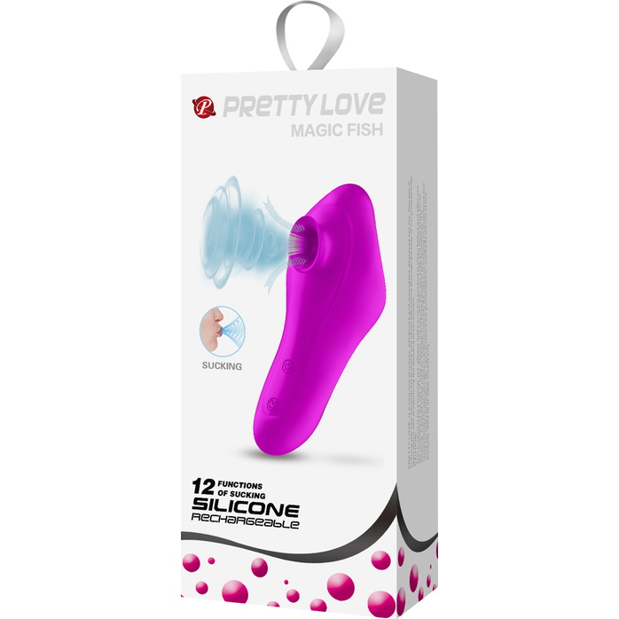Вакуумный стимулятор клитора Magic Fish - Pretty Love. Фотография 7.