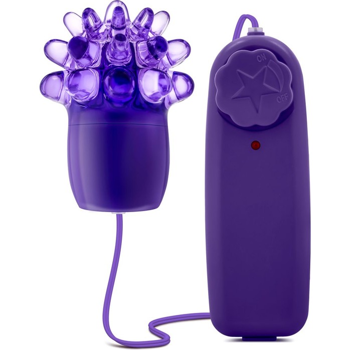 Фиолетовое виброяйцо с шишечками Splash Wild Grape Blast - Splash