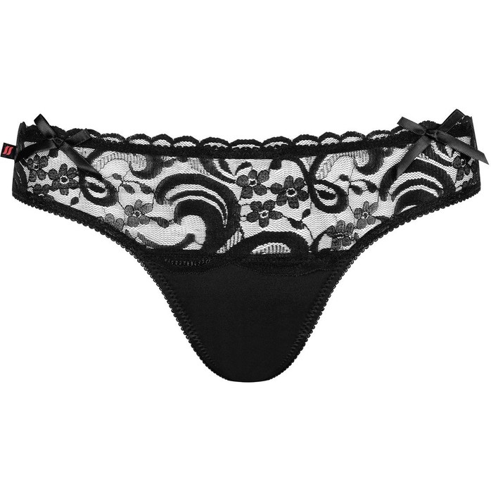 Трусики-стринги Armena с металлическим украшением сзади - Sexy. Фотография 3.