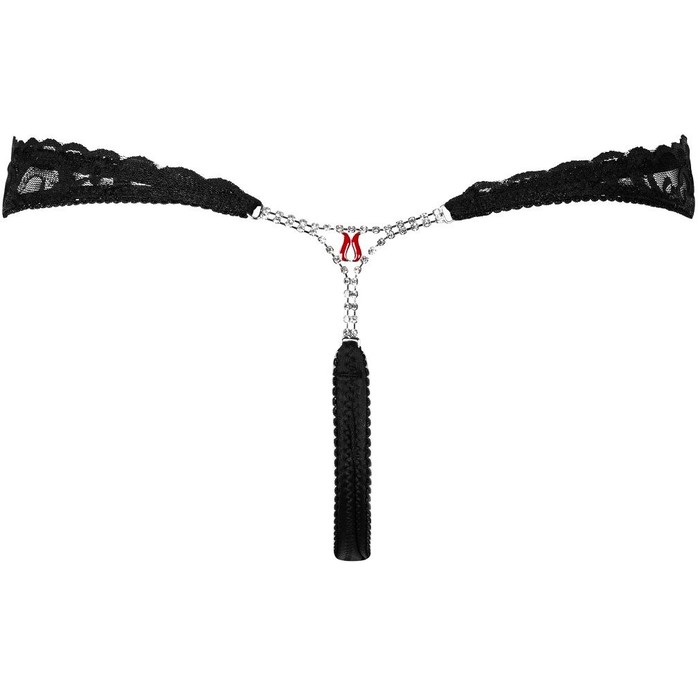 Трусики-стринги Armena с металлическим украшением сзади - Sexy. Фотография 4.