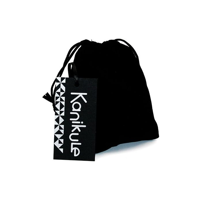 Серебристая анальная пробка с розовым кристаллом-сердцем - 6 см - Kanikule anal plugs. Фотография 3.