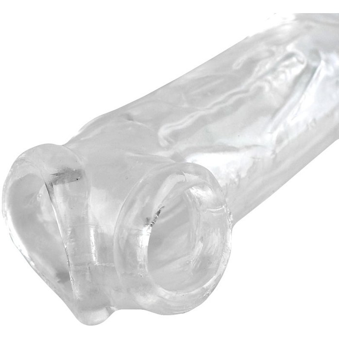 Прозрачная закрытая насадка-реалистик. Фотография 3.