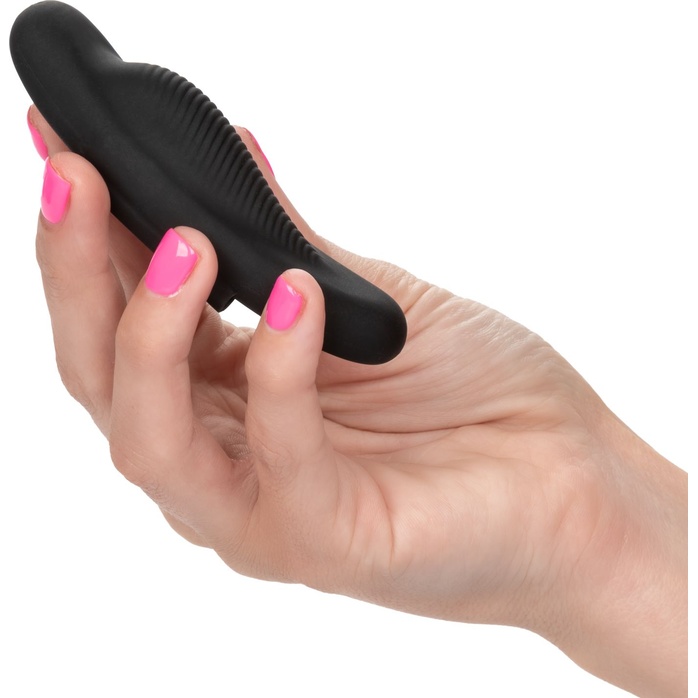 Чёрный вибростимулятор для ношения в трусиках Lock-N-Play Remote Petite Panty Teaser. Фотография 2.